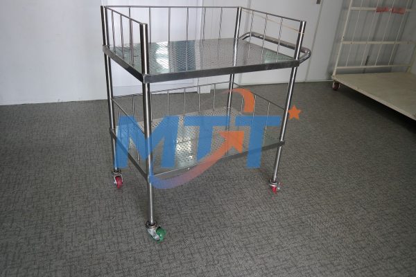 Xe đẩy hàng inox