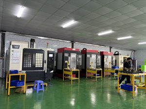 Dàn máy phay CNC của MTT Vina