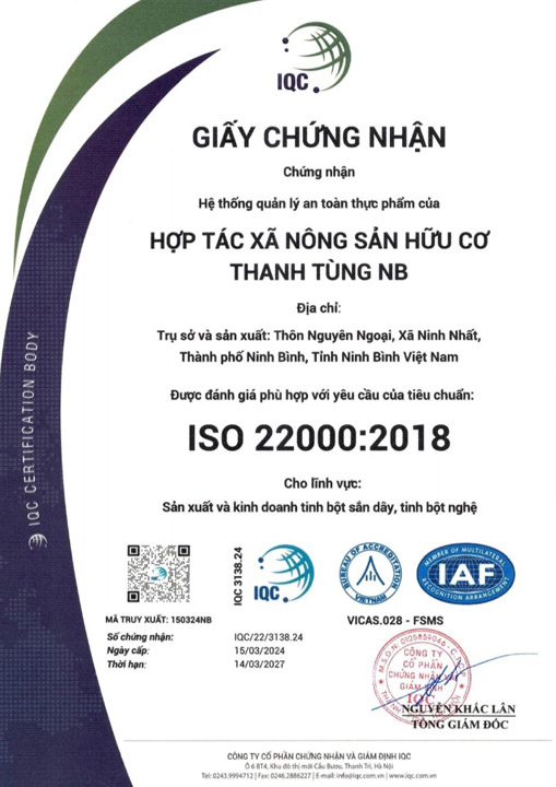 ISO 22000:2018