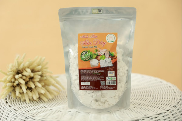 Tinh bột sắn dây hữu cơ túi 1kg