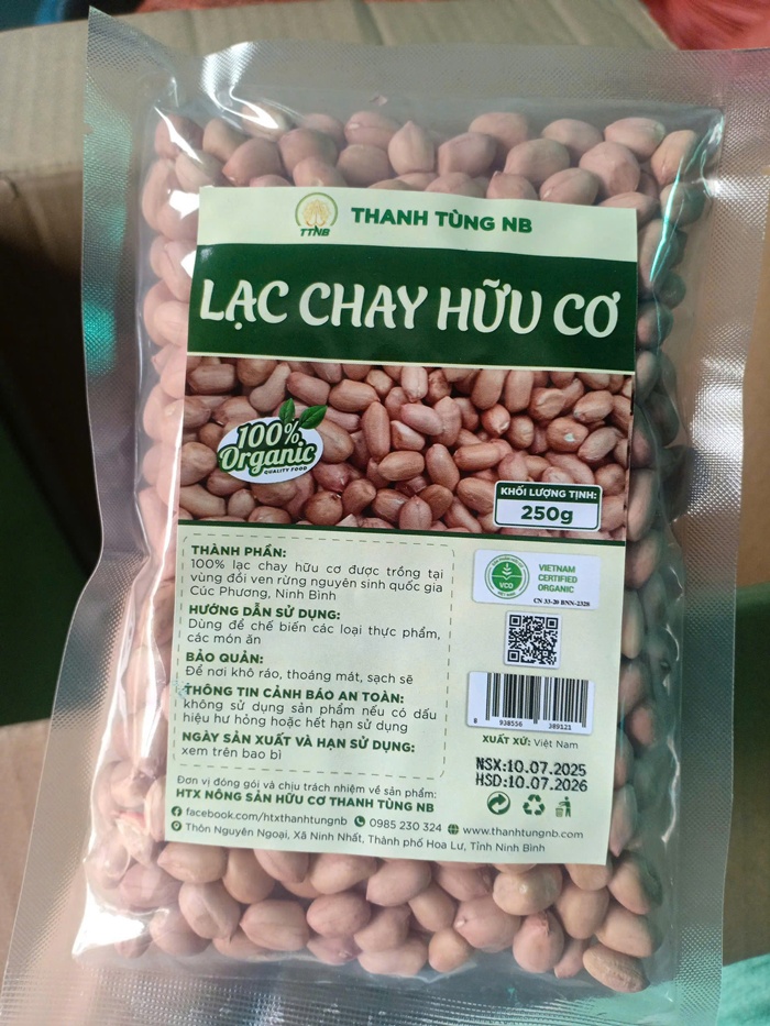 Lạc chay hữu cơ