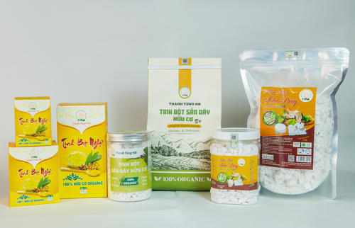 Tinh bột hữu cơ các loại