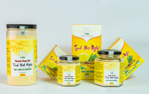 Tinh bột nghệ hữu cơ cao cấp