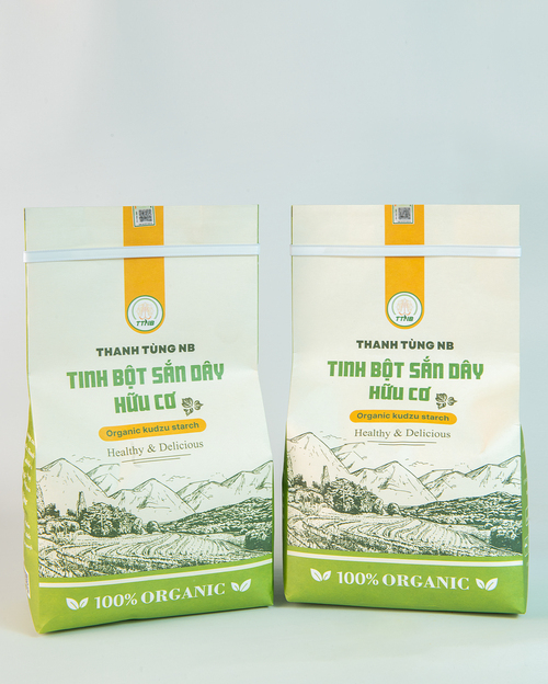 Tinh bột sắn dây hữu cơ túi giấy