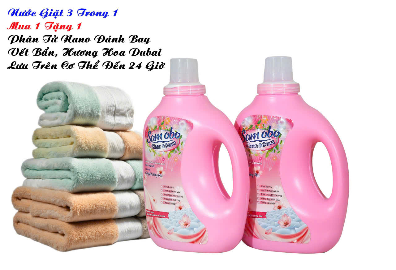Nước giặt SAM OBO 3in1