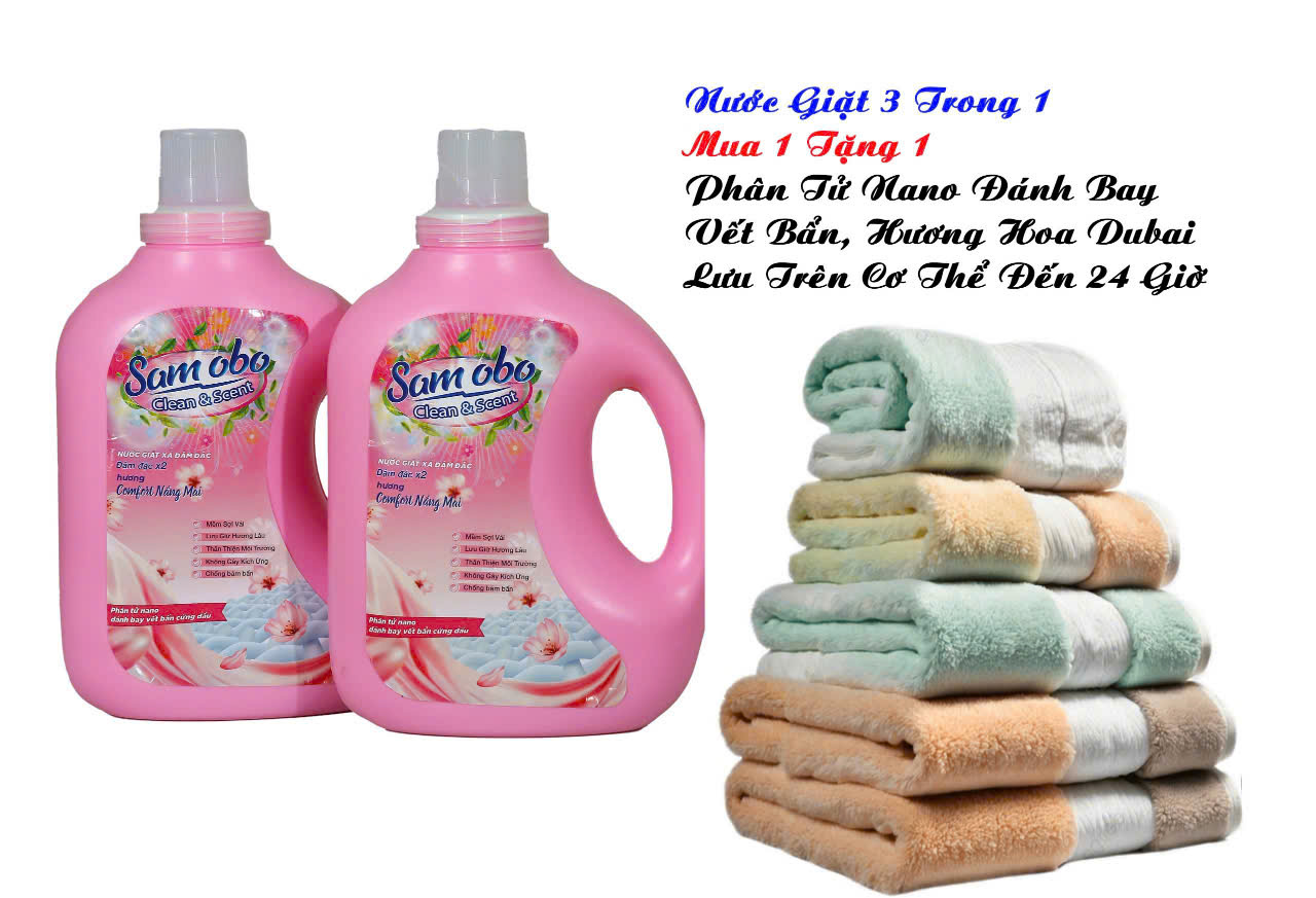 Nước giặt SAM OBO 3in1