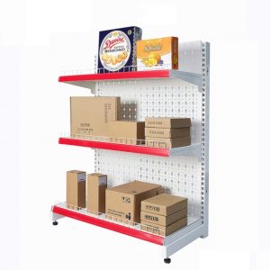 Kệ siêu thị đơn tôn đục lỗ 90cm x 120cm