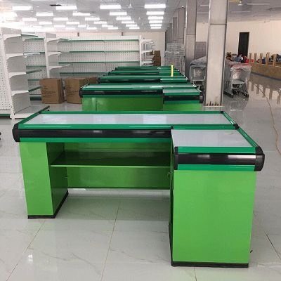 Quầy thu ngân sắt L1.5m