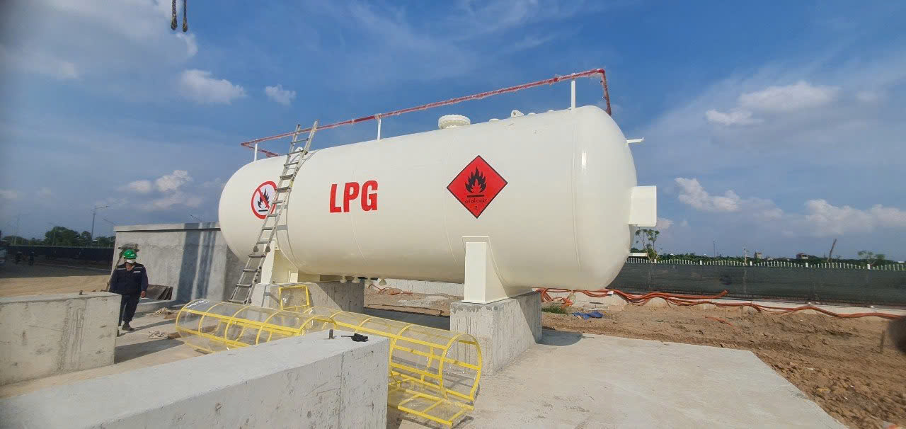 Bồn chứa xăng LPG - Bồn Chứa Nam An - Công Ty Cổ Phần Cơ Khí Và Môi Trường Nam An