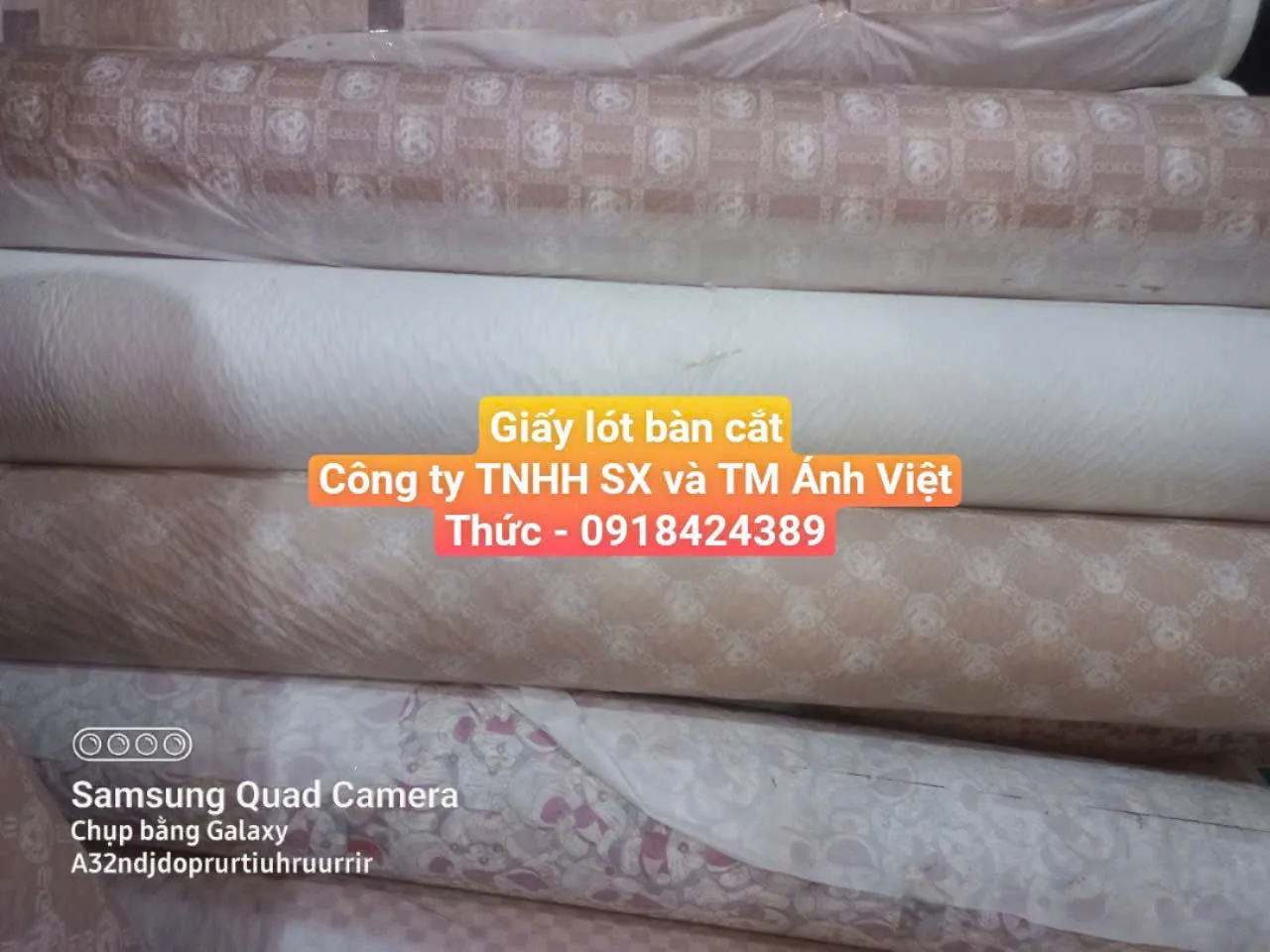 Giấy bông lót bàn cắt