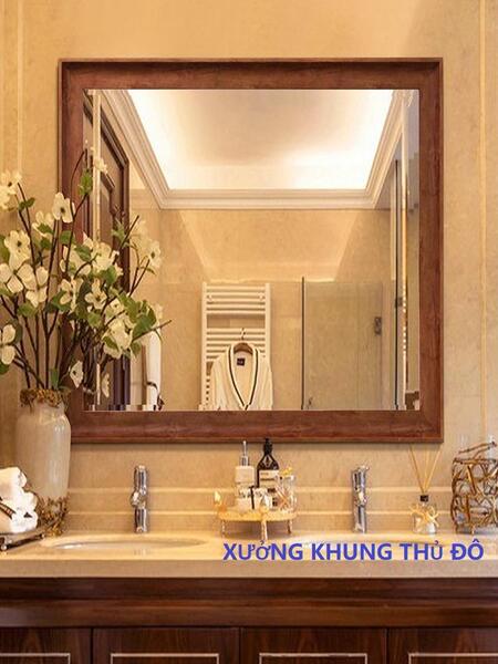 Gương soi treo trong nhà tắm - Nhà Máy Sản Xuất Gương Kính Nghệ Thuật Cao Cấp Treo Tường Gương Kính Thủ Đô Glass - Công Ty Cổ Phần Thủ Đô Glass