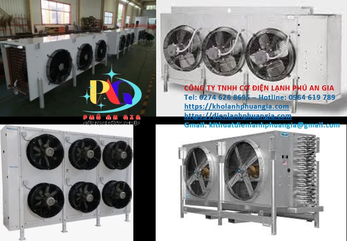 Dàn lạnh, kho lạnh cấp đông nhanh - Cơ Điện Lạnh Phú An Gia - Công Ty TNHH Cơ Điện Lạnh Phú An Gia