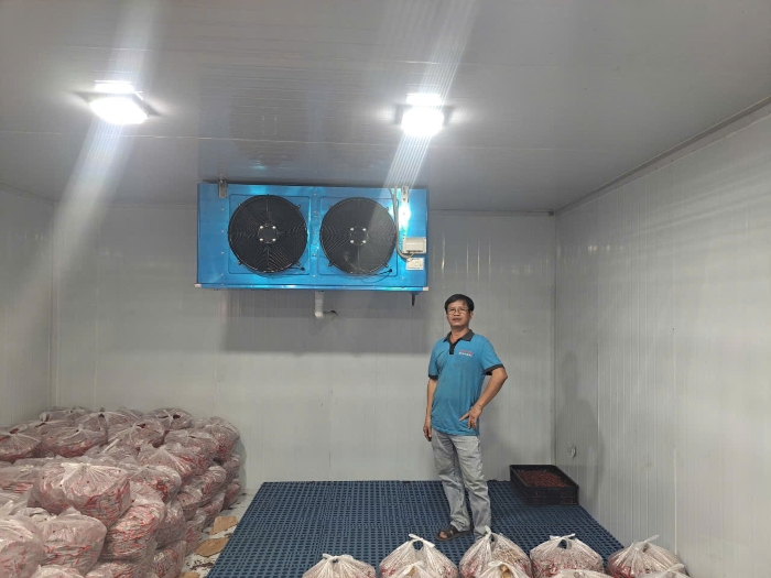Kho lạnh trung chuyển hành tỏi - Cơ Điện Lạnh Phú An Gia - Công Ty TNHH Cơ Điện Lạnh Phú An Gia