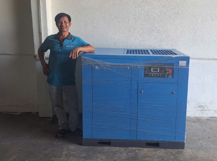 Máy nén khí trục vít - Cơ Điện Lạnh Phú An Gia - Công Ty TNHH Cơ Điện Lạnh Phú An Gia