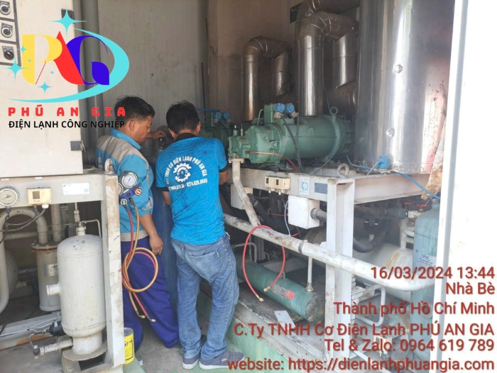 Sửa chữa, bảo trì kho lạnh cấp đông - Cơ Điện Lạnh Phú An Gia - Công Ty TNHH Cơ Điện Lạnh Phú An Gia