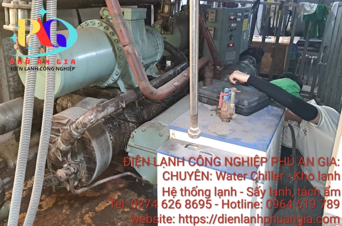 Thu mua máy Chiller Hitachi - Cơ Điện Lạnh Phú An Gia - Công Ty TNHH Cơ Điện Lạnh Phú An Gia