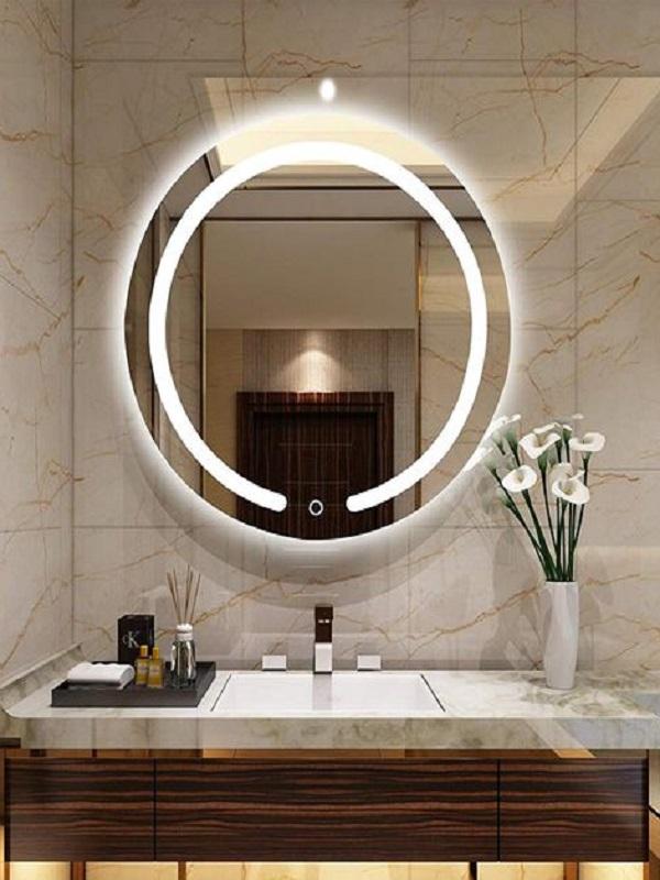 Gương đèn Led - Xưởng Cắt Gương Dán Tường Trang Trí Nghệ Thuật Theo Yêu Cầu Thủ Đô Glass - Công Ty Cổ Phần Thủ Đô Glass