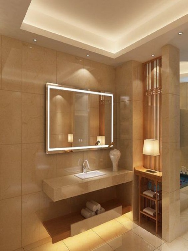 Gương đèn Led - Xưởng Cắt Gương Dán Tường Trang Trí Nghệ Thuật Theo Yêu Cầu Thủ Đô Glass - Công Ty Cổ Phần Thủ Đô Glass