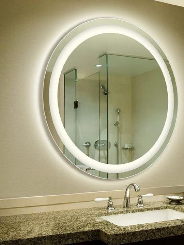 Gương đèn Led - Xưởng Cắt Gương Dán Tường Trang Trí Nghệ Thuật Theo Yêu Cầu Thủ Đô Glass - Công Ty Cổ Phần Thủ Đô Glass