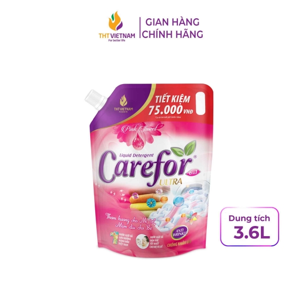 Nước giặt xả Carefor - Công Ty Cổ Phần Đầu Tư Thương Mại Xuất Nhập Khẩu THT Việt Nam