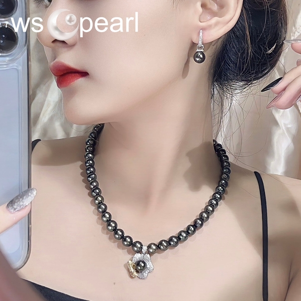 Vòng cổ ngọc trai đen - Trang Sức Ngọc Trai WSCPearl