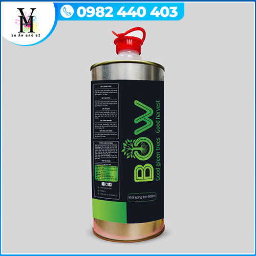 Lon đựng phân bón 500ml