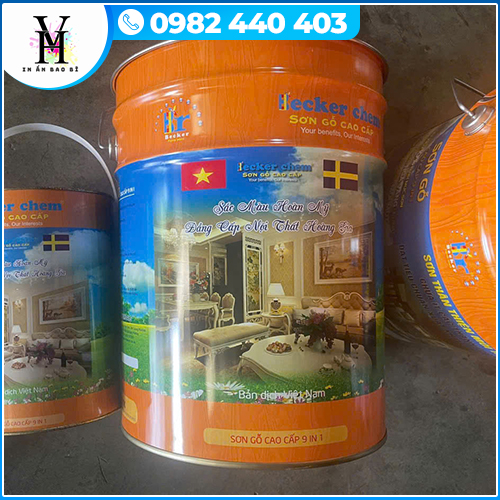 Lon đựng sơn kim loại
