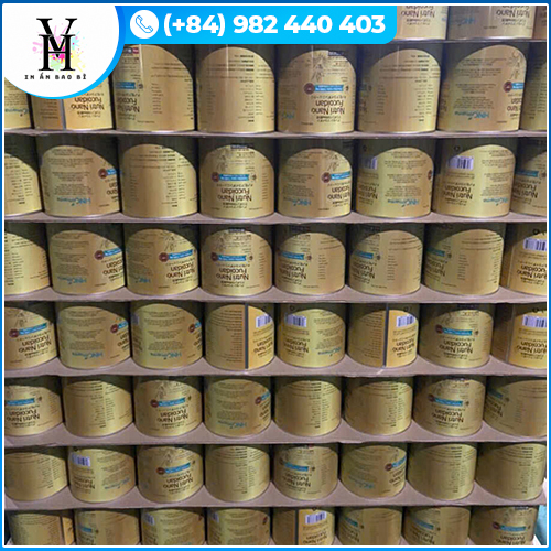 Hình ảnh kho hàng Công ty Bao Bì Kim Loại Hồng Vân