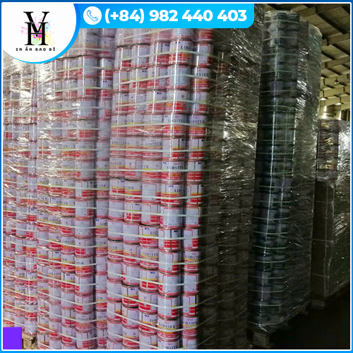 Hình ảnh kho hàng Công ty Bao Bì Kim Loại Hồng Vân