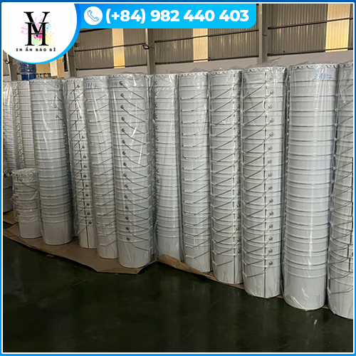 Hình ảnh kho hàng Công ty Bao Bì Kim Loại Hồng Vân