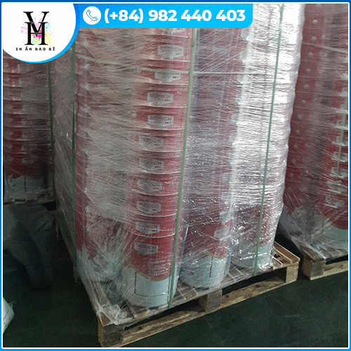 Hình ảnh kho hàng Công ty Bao Bì Kim Loại Hồng Vân