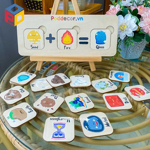 Đồ chơi tư duy logic - PodeDecor Việt Nam - Công Ty Sản Xuất Đồ Chơi Trẻ Em Và Giáo Cụ Montessori Poddecor Việt Nam