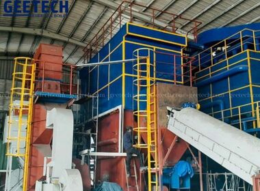 Lò dầu tải nhiệt tầng sôi đốt than, trấu, dăm bào,.. - Lò Hơi Công Nghiệp GEETECH - Công Ty TNHH GEETECH