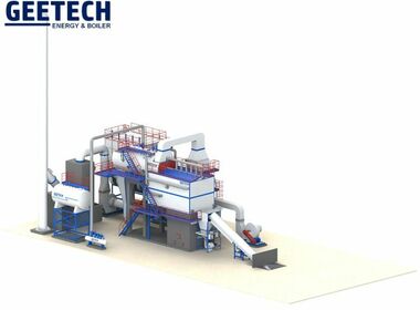 Lò hơi tầng sôi đốt than, mùn cưa, trấu,.. - Lò Hơi Công Nghiệp GEETECH - Công Ty TNHH GEETECH