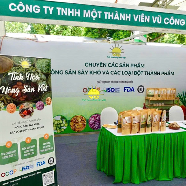 Hình ảnh tham dự hội chợ, triển lãm - Nhà Máy Sản Xuất Và Chế Biến Nông Sản Vũ Công - Công Ty TNHH Một Thành Viên Vũ Công