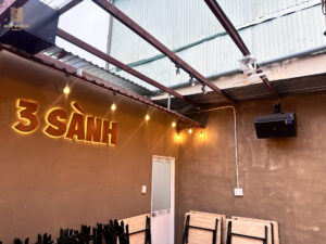Hoàn thiện hệ thống âm thanh, ảnh sáng tại Beer Club 3 Sành