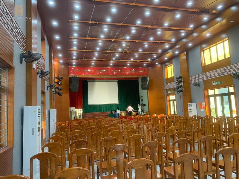 Lắp đặt hệ thống âm thanh hội trường Bắc Giang