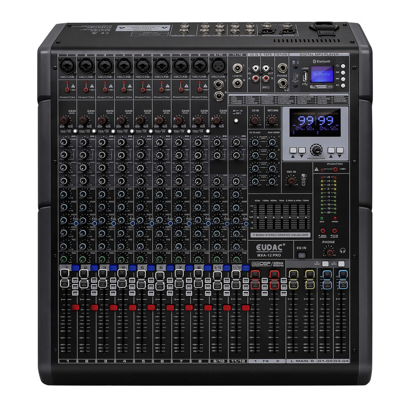 Mixer Eudac Audio MXA-12 Pro