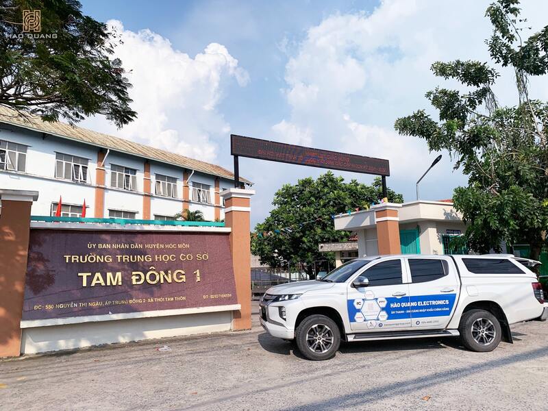 Nâng cấp hệ thống âm thanh trường Tam Đông 1