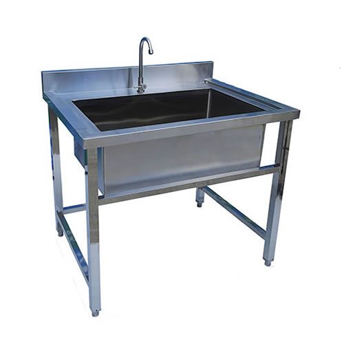 Chậu rửa công nghiệp đơn hố 700x500mm