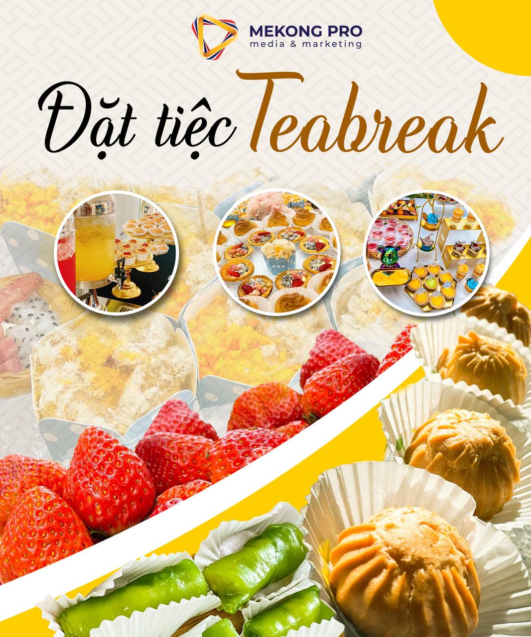 Teabreak - Công Ty TNHH Dịch Vụ Truyền Thông Và Giải Pháp Marketing Mekong Pro