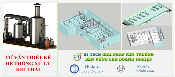 Tư vấn thiết kế hệ thống xử lý bụi, khí thải - Môi Trường Hi Tech - Công Ty TNHH Xây Dựng Môi Trường Hi - Tech