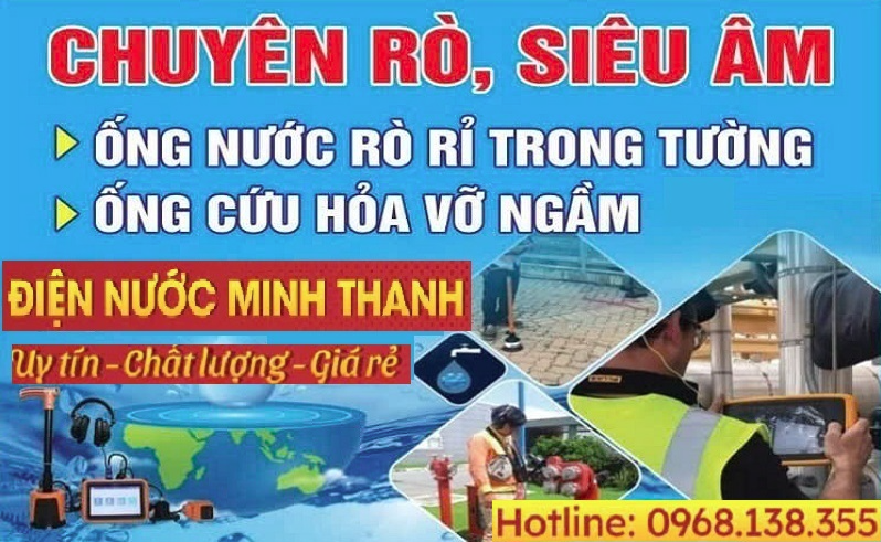 Dò tìm rò sỉ siêu âm ống nước