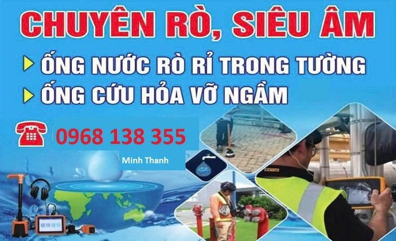 Dò tìm rò sỉ siêu âm ống nước
