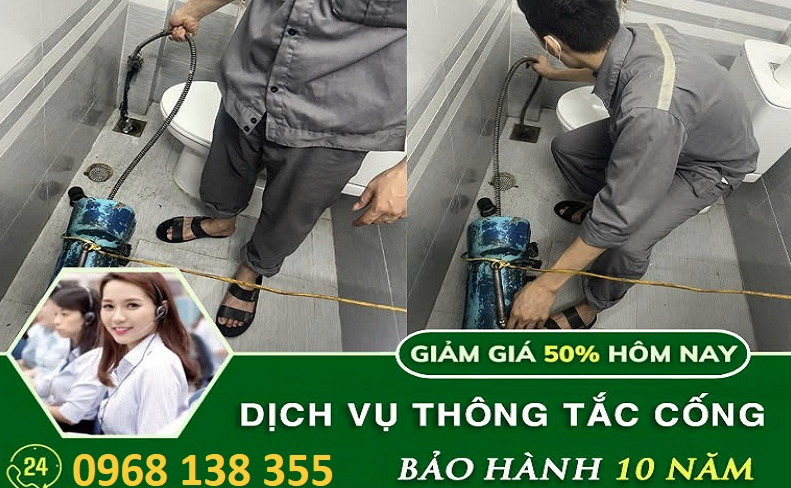 Thông tắc cống