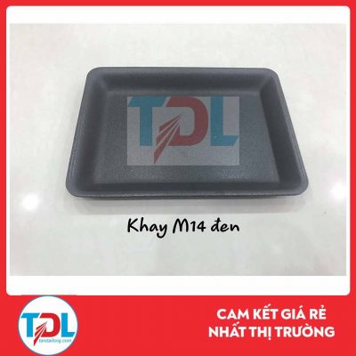 Khay xốp M14 đen - Bao Bì Tân Đại Long - Công Ty Cổ Phần Đầu Tư Phát Triển Tân Đại Long