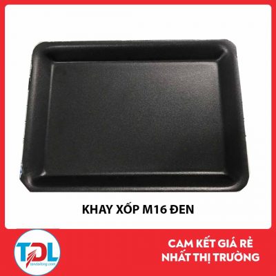 Khay xốp M16 đen - Bao Bì Tân Đại Long - Công Ty Cổ Phần Đầu Tư Phát Triển Tân Đại Long