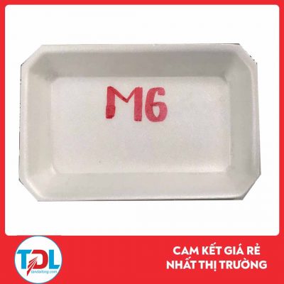 Khay xốp M6 trắng - Bao Bì Tân Đại Long - Công Ty Cổ Phần Đầu Tư Phát Triển Tân Đại Long