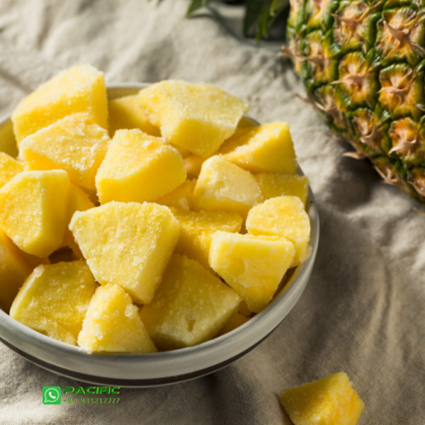 Dứa (thơm) đông lạnh - Trái Cây Đông Lạnh Pacific Agri - Công Ty TNHH Pacific Agri