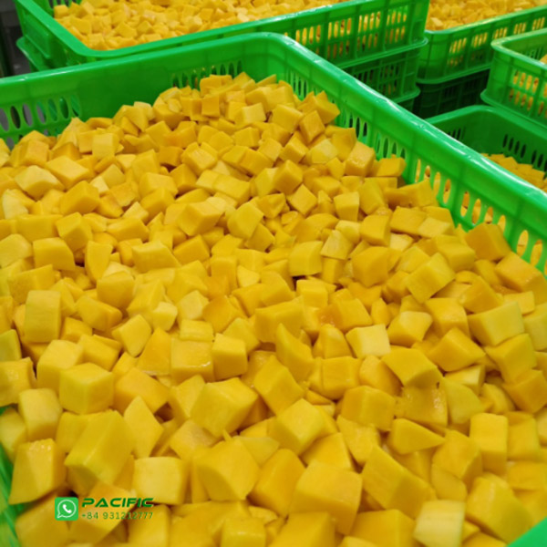 Xoài đông lạnh - Trái Cây Đông Lạnh Pacific Agri - Công Ty TNHH Pacific Agri